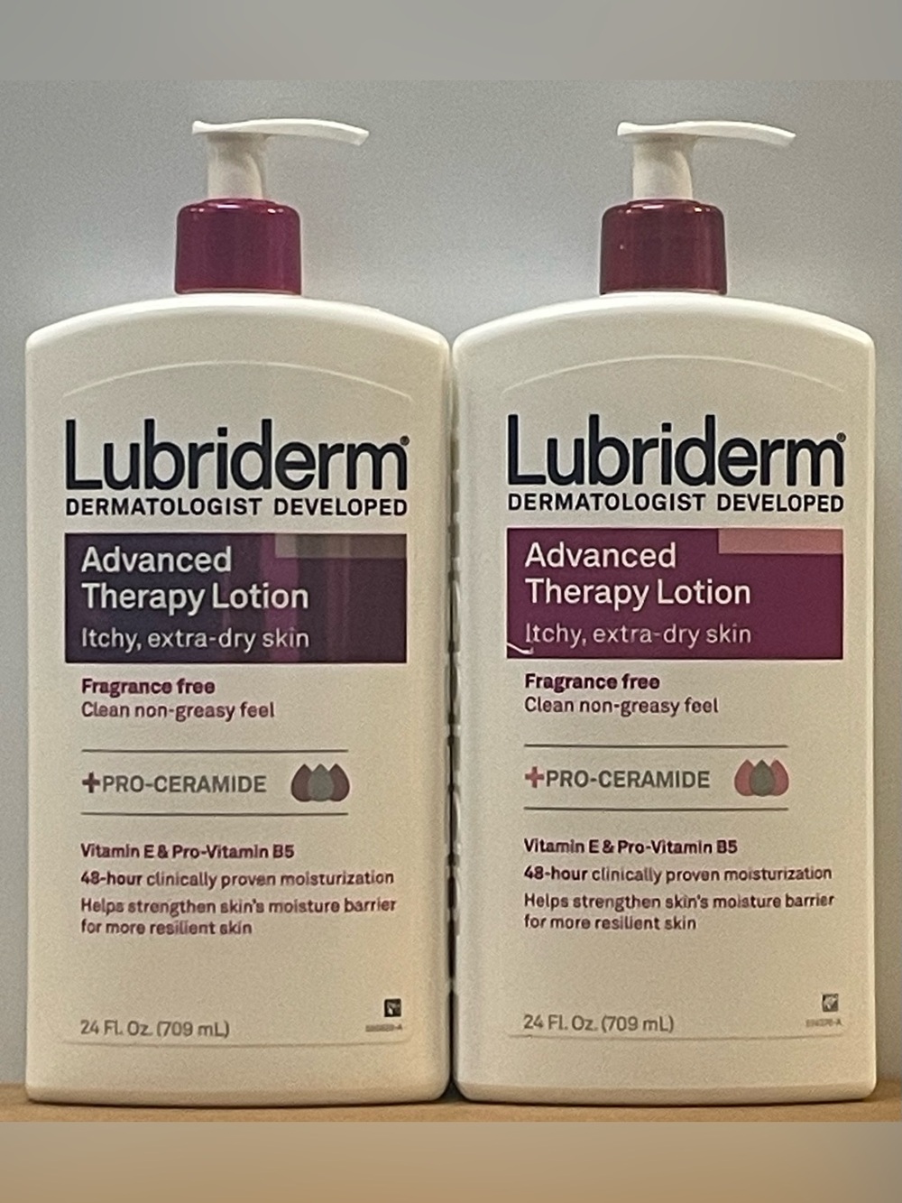 Lubriderm Advanced Therapy Lotion - 24 fl oz (Pack of 2)